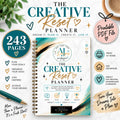 The Creative Reset Planner 243-page printable PDF for creators entrepreneurs and busy minds