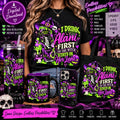 I Drink Alani First Halloween witch energy drink digital PNG mockup
