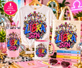 Libra SZN colorful zodiac PNG on shirts tumblers mugs and tote bags
