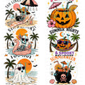 Summerween PNG bundle featuring six spooky summer Halloween designs