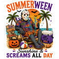 Summerween sun sand and slashes camp horror PNG