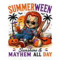 Summerween sunshine and mayhem all day killer doll PNG